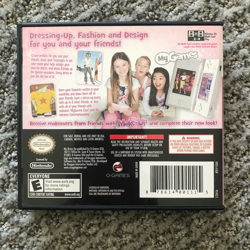 Nintendo ds game